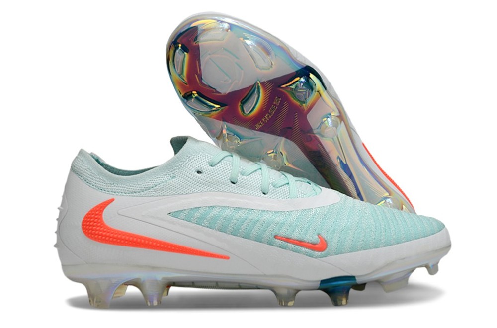 Nike Phantom GX Elite FG - Gold Double-Layer Waterproof Knit Football Boots (Sizes 39-45)
