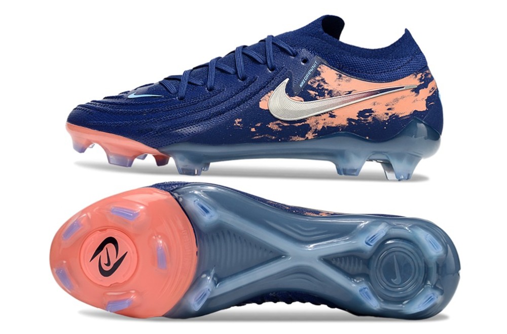 Nike Phantom Luna Elite NU FG - Low-Cut Waterproof Knit Football Boots (Sizes 39-45)