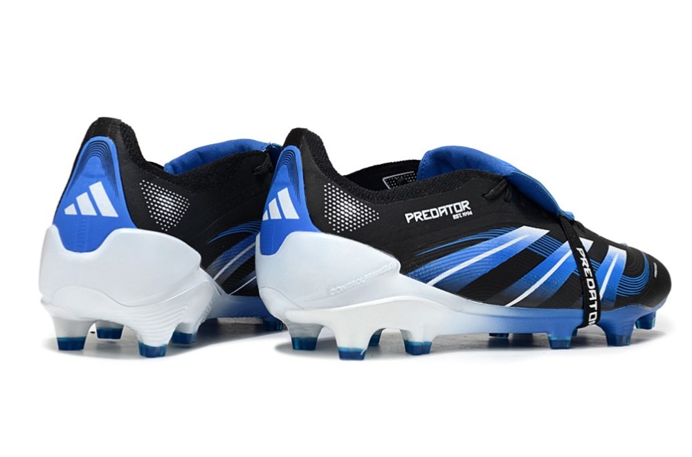 Adidas Predator 25 Elite FG - Full Knit, Anti-Clog Tongue Football Boots - Sizes 39-45