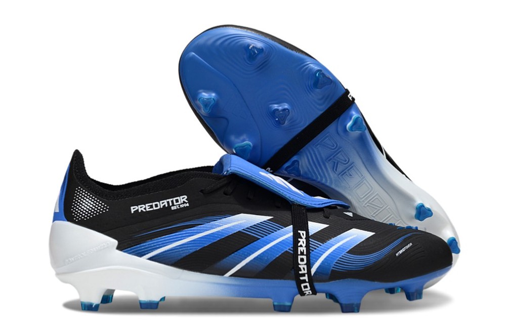 Adidas Predator 25 Elite FG - Full Knit, Anti-Clog Tongue Football Boots - Sizes 39-45