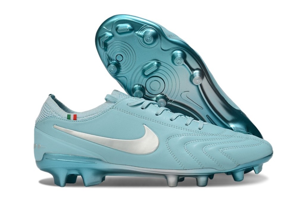 Nike Tiempo Legend X Elite FG - Metallic Knit Football Boots (Sizes 39-45)