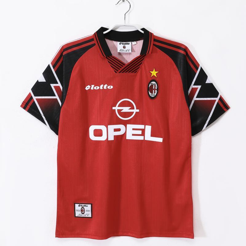 Nba Jersey 97/98 Season Ac Milan Third Special Edition 8a
