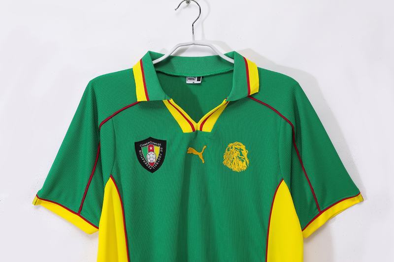 Soccer Jersey 98/99 Season Cameroon Home Retro 8a