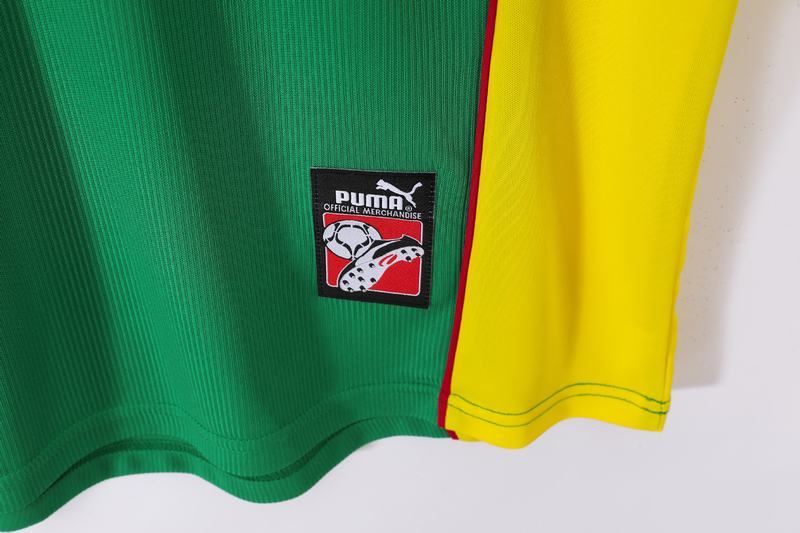 Soccer Jersey 98/99 Season Cameroon Home Retro 8a