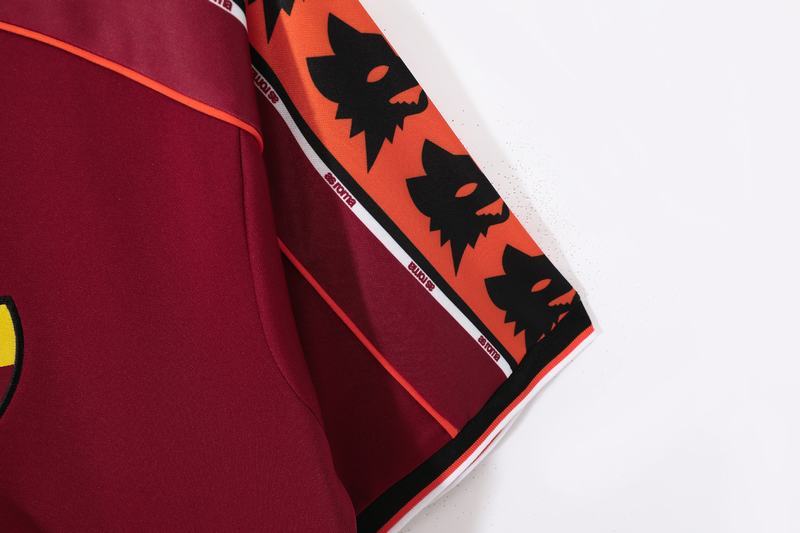 Soccer Jersey 98/99 Season Roma Home Retro 8a