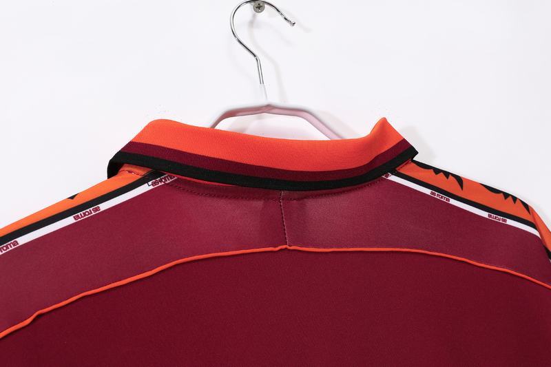 Soccer Jersey 98/99 Season Roma Home Retro 8a
