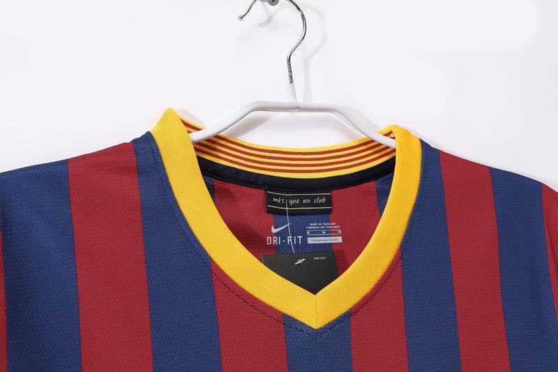 Barcelona 2013/14 Home 5A Jersey, Club Sizes S-4Xl