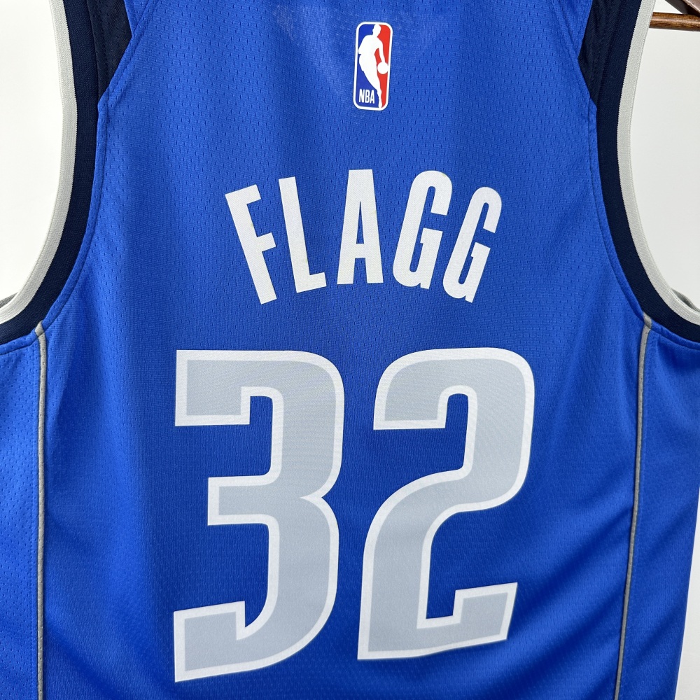 Mavericks Blue No. 32 Flagg