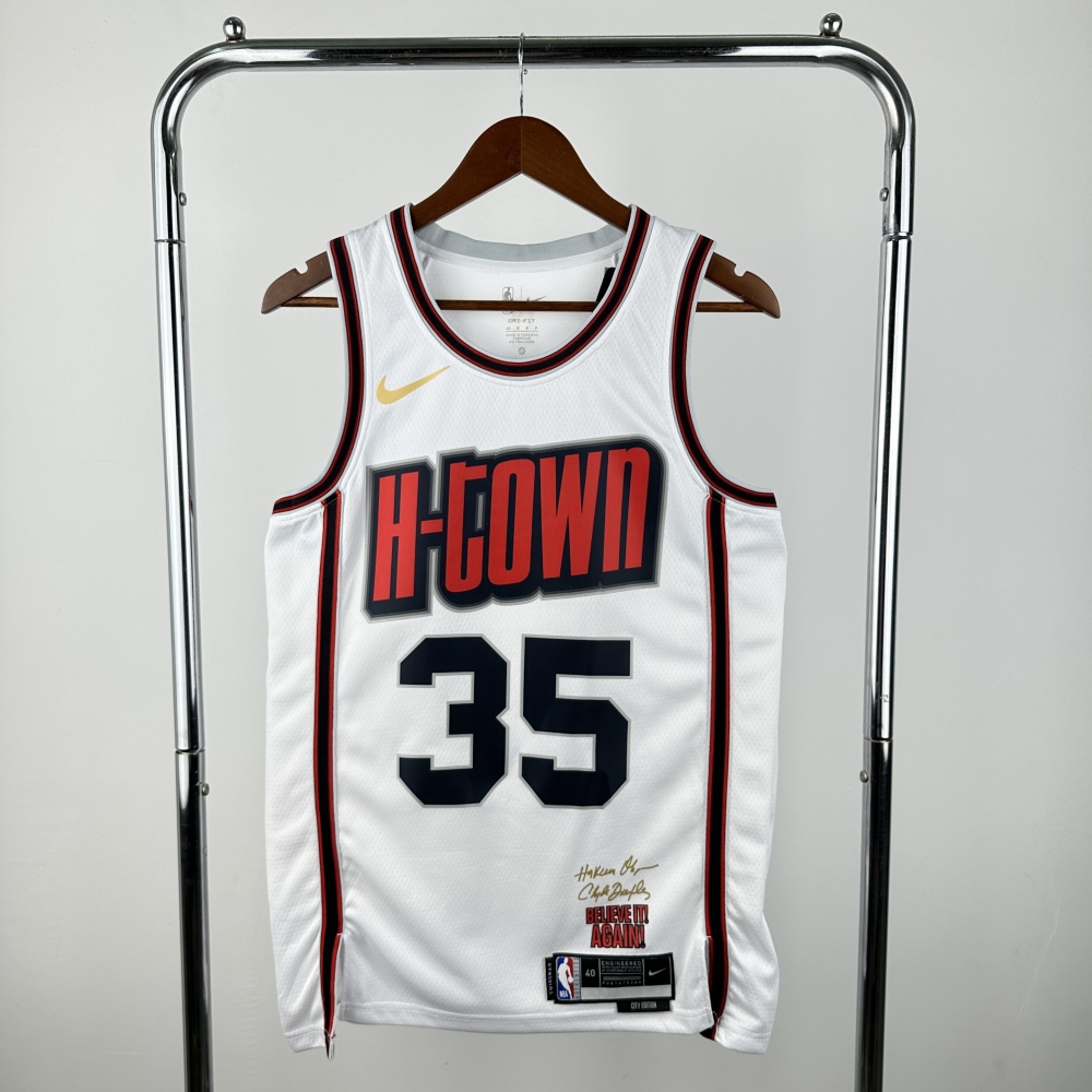 Durant, No. 35 of the Rockets City Edition in the 25th season