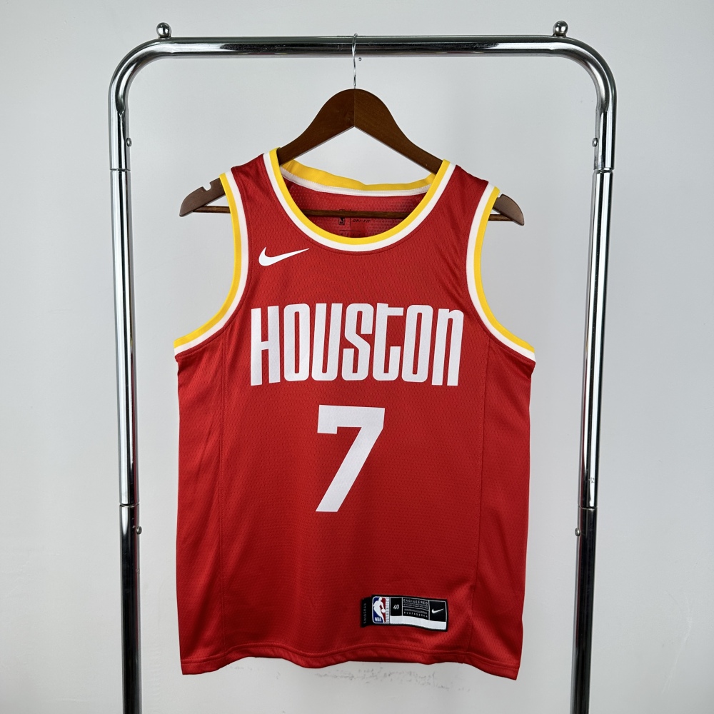 Rockets' retro red No. 7 Durant