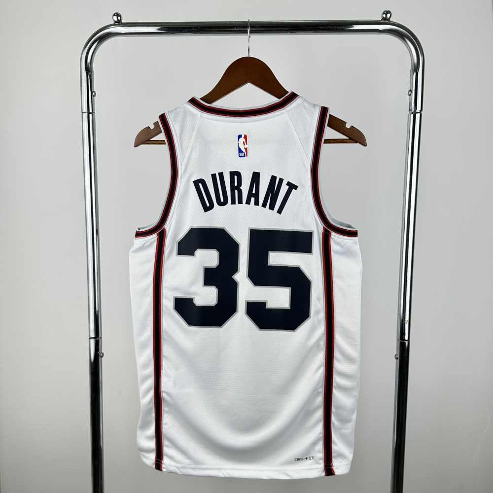 Durant, No. 35 of the Rockets City Edition in the 25th season