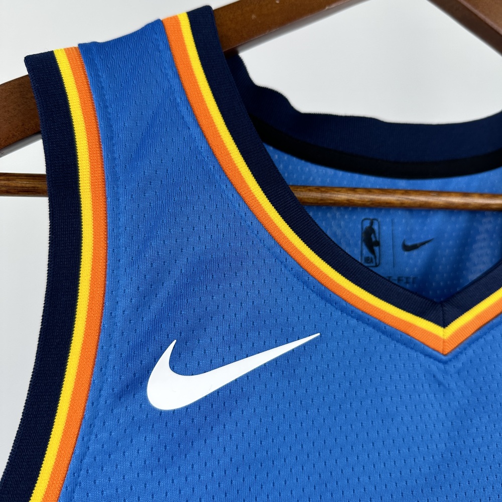 Alexander, the Blue No. 2 of the Thunder in the 2023 season