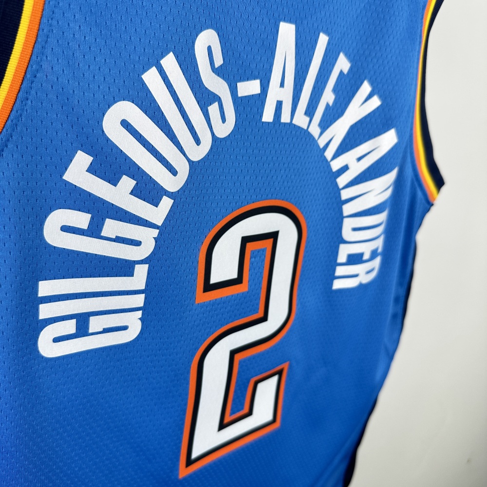 Alexander, the Blue No. 2 of the Thunder in the 2023 season