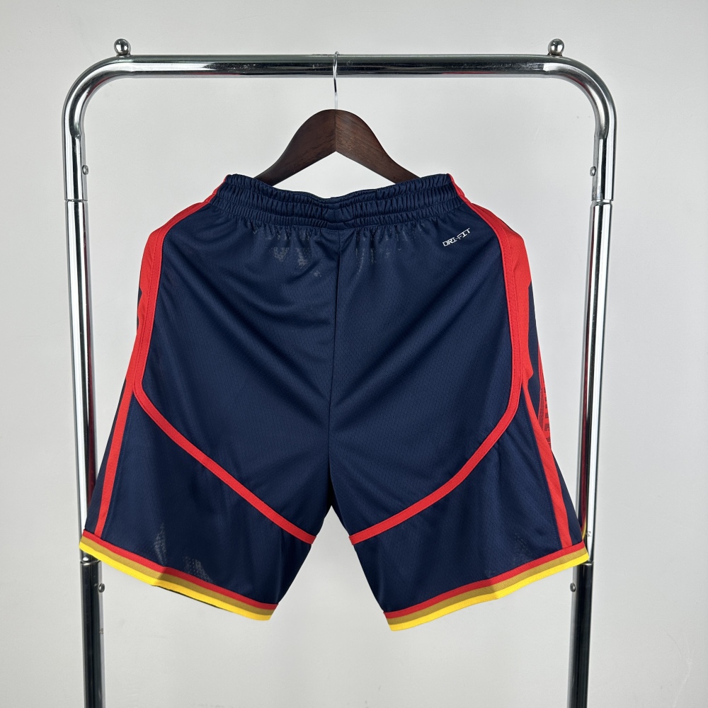 Warriors City Edition shorts for the 25th season