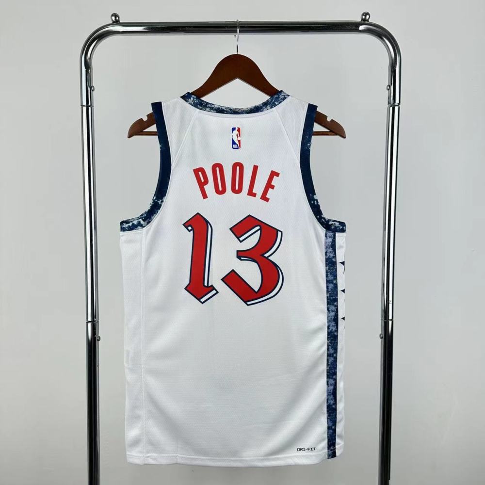 Poole, No. 13 of the Wizards' City Edition in the 25th season