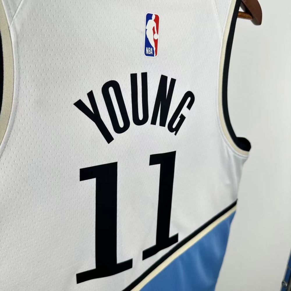 Trae Young, No. 11 of the Hawks' City Edition in the 25th season