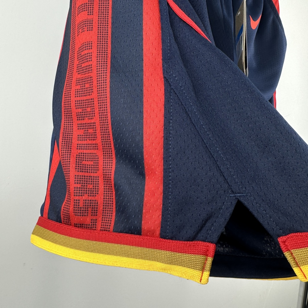 Warriors City Edition shorts for the 25th season