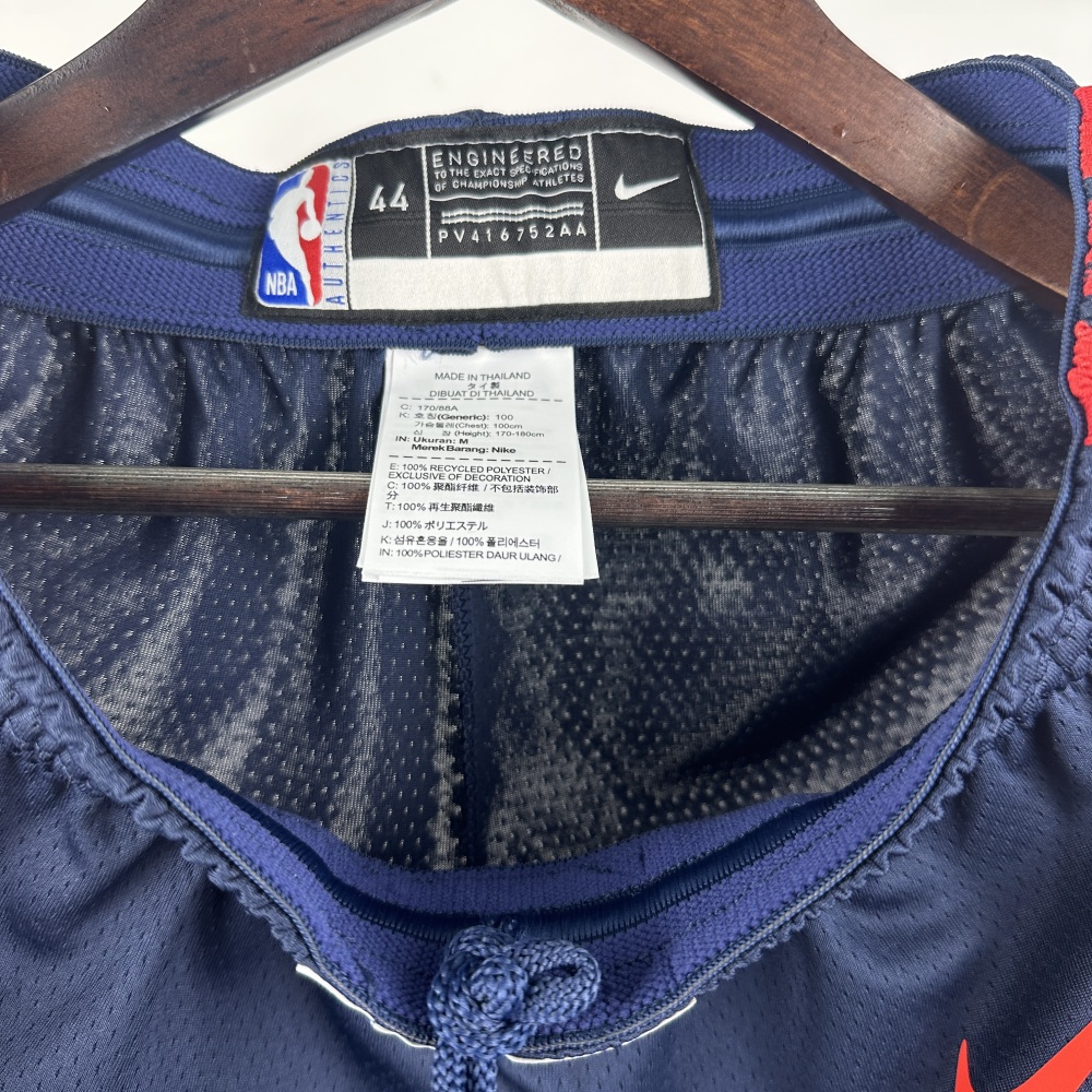 Warriors City Edition shorts for the 25th season