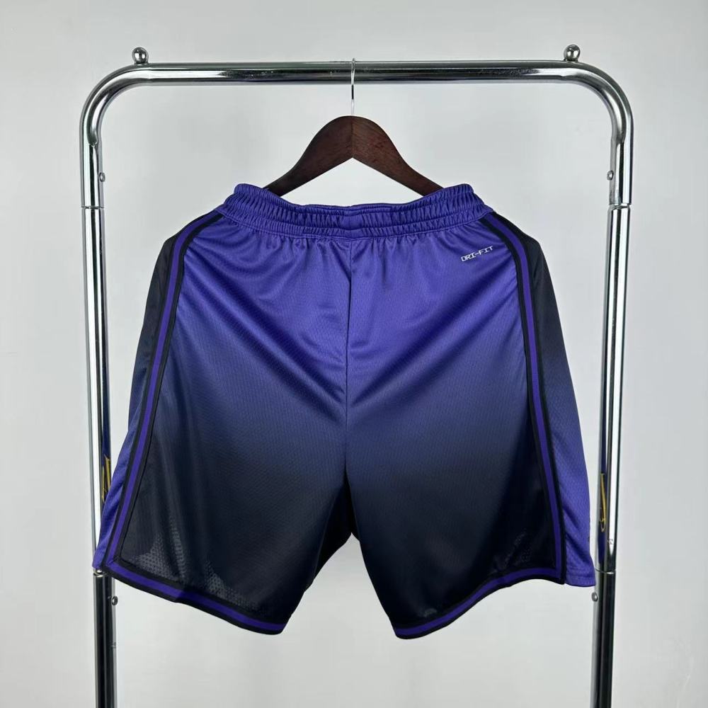 Lakers City Edition shorts for the 25th season