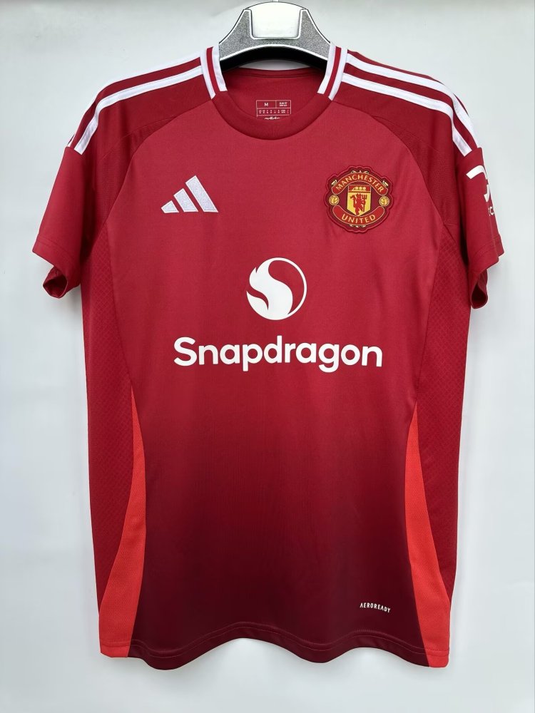 2425 Manchester United's home game is red S-4 XL