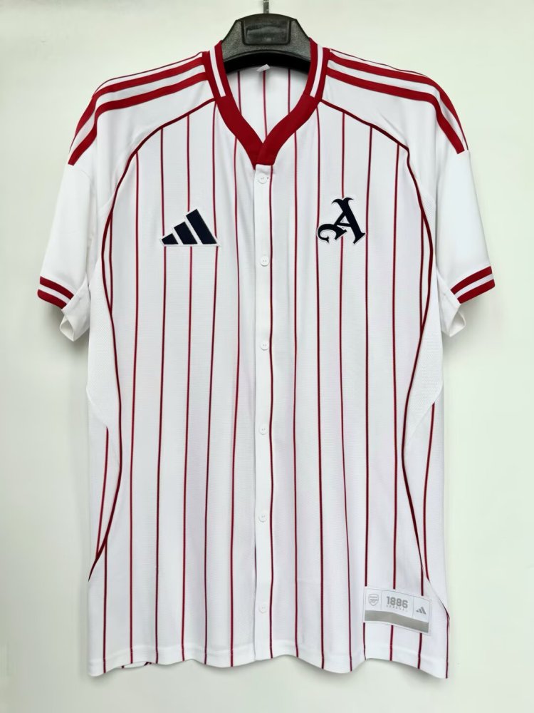 2526 Arsenal baseball Jersey S-4xL