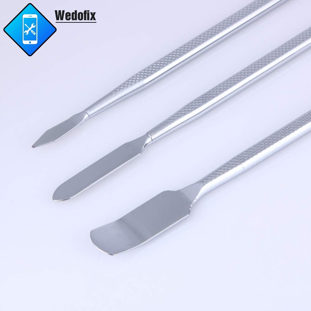 3 In 1 Stainless Steel  Metal Spudger Phone Pry Opening Tool Kit for iPhone iPad Huawei SM