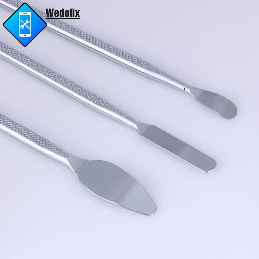 3 In 1 Stainless Steel  Metal Spudger Phone Pry Opening Tool Kit for iPhone iPad Huawei SM