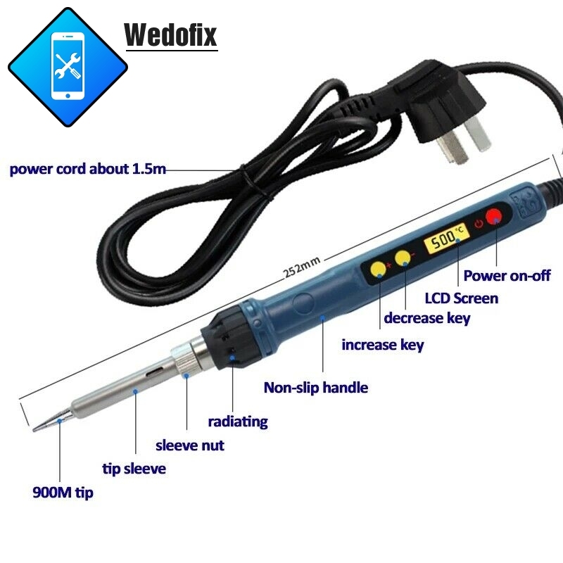 CXG D60W D90W D110W Digital Electric Solder Iron with LCD Display