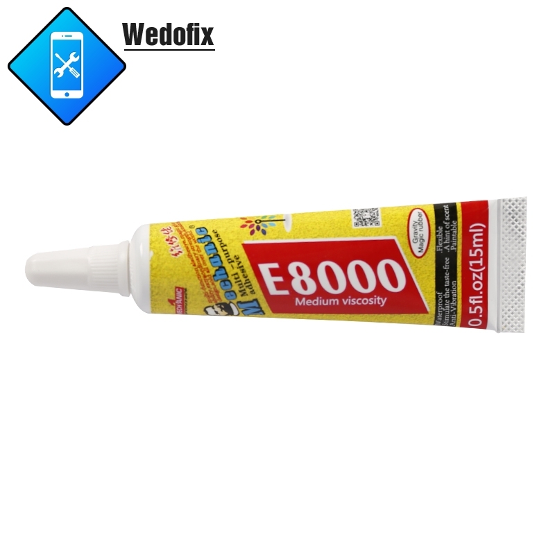 Mechanic E8000 50mL Phone Back Glass Repair Adhesive Phone Screen Repair Glue with Syringe