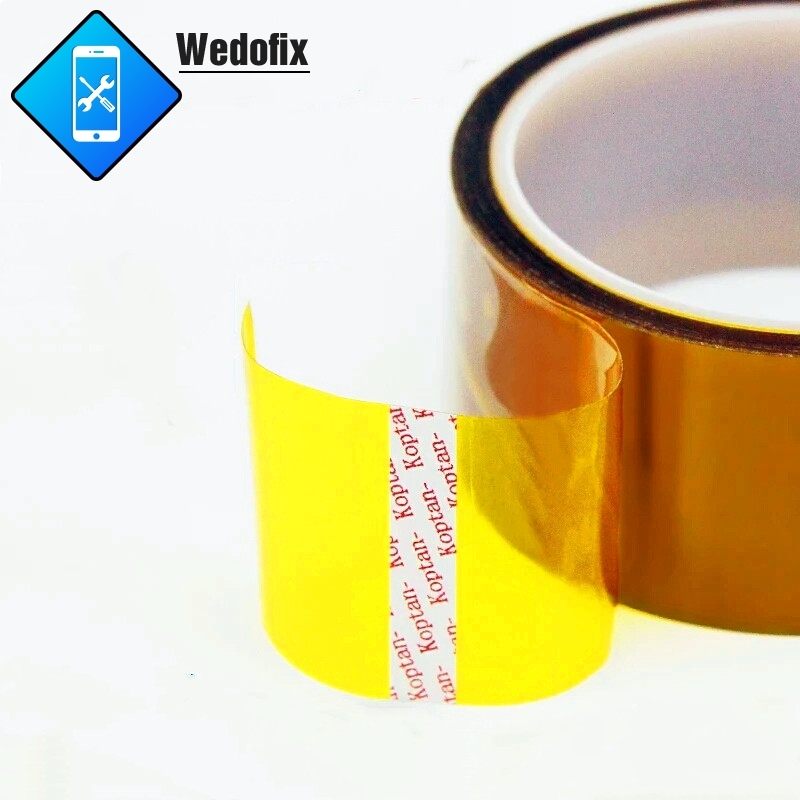 30 Yard Kapton Tape Polyimide High Temp Resistant Tape Multi-sized Bundle with Silicone Adhesive for Microsoldering Repair