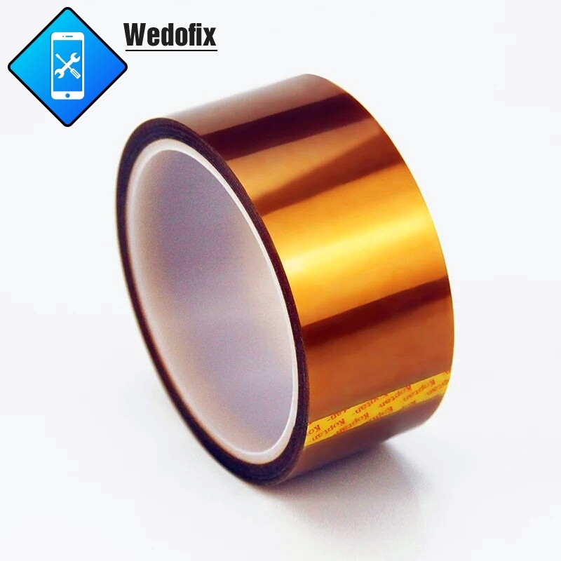 30 Yard Kapton Tape Polyimide High Temp Resistant Tape Multi-sized Bundle with Silicone Adhesive for Microsoldering Repair