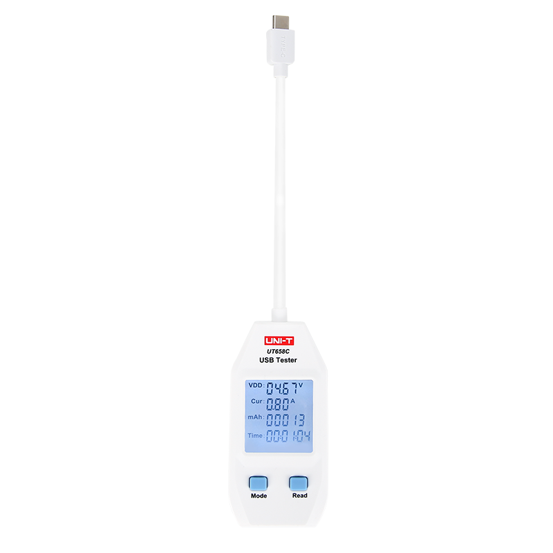 UNI-T UT658A 658C D USB Charger Tester with Type C USB Connector