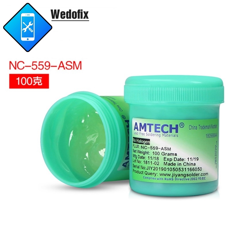 Universal Solder Paste NC-559-ASM Solder Flux Paste for iPhone Microsoldering Repair
