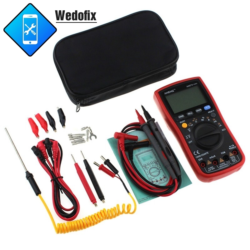 ANENG AN870 High-Precision Multimeter Four-digits Semi-digital Display Electrical Instrument for Mircosolder Repair