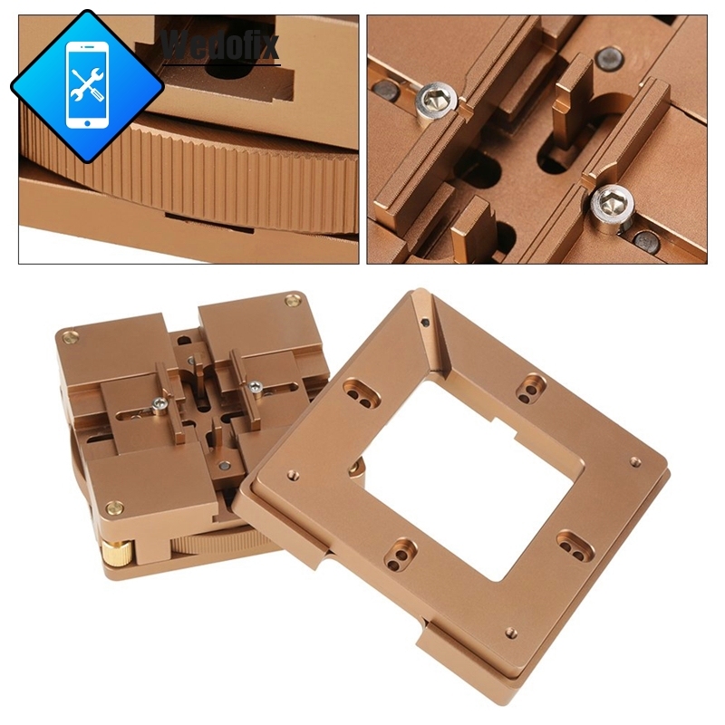 80mm 90mm Universal Auto Fixing BGA Reballing Station BGA Solder Rework Kit