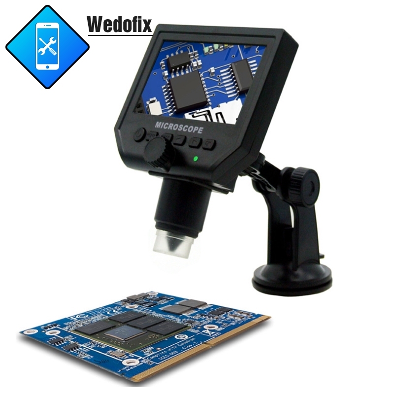 4.3" LCD Digital USB Microscope Magnifier with Adjustable Stand 600X Magnification Zoom
