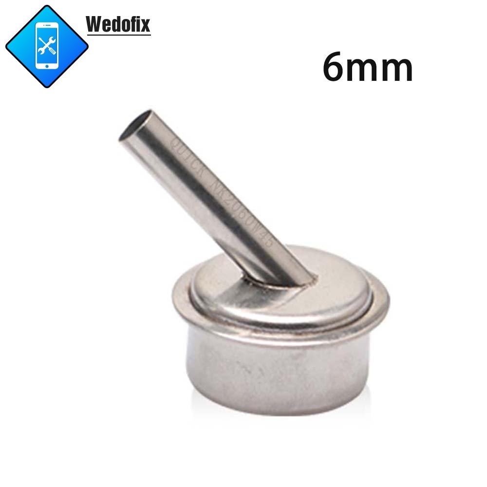 Original 6 7 9 mm Hot Air Gun Nozzle Sleeve 45 Degree Inclined Heat Gun Nozzles