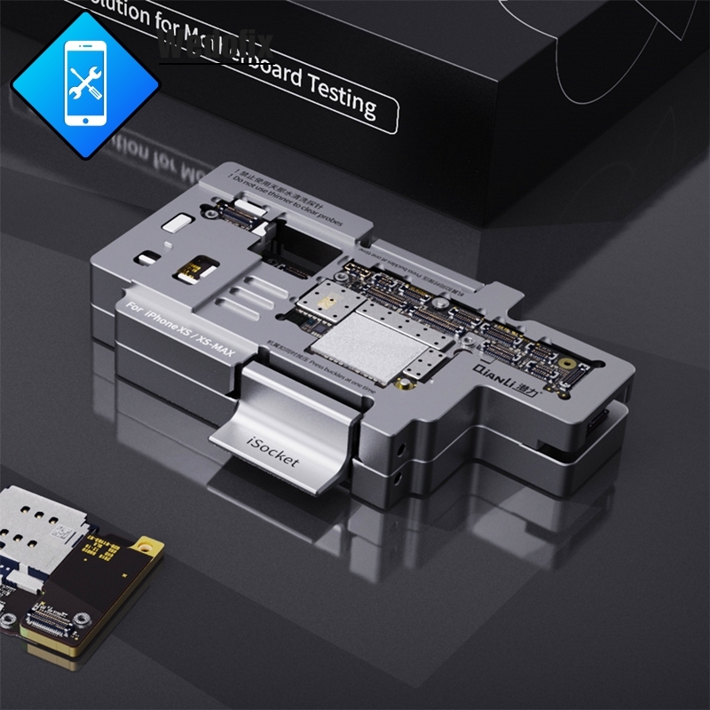 Qianli iSocket iPhone Xs Xsmax Phone Motherboard Tester Fixture for iPhone Repair