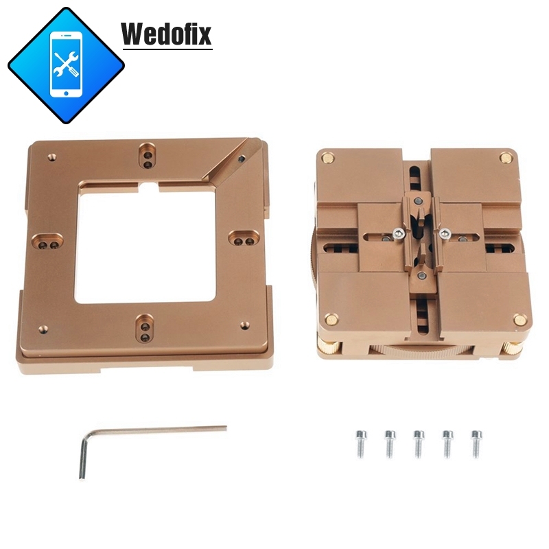 80mm 90mm Universal Auto Fixing BGA Reballing Station BGA Solder Rework Kit