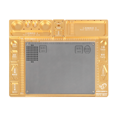 WL Titanium Alloy Pad Multi-functional Phone Repair Mat High Heat Resistant Pad for Smartphone Repair