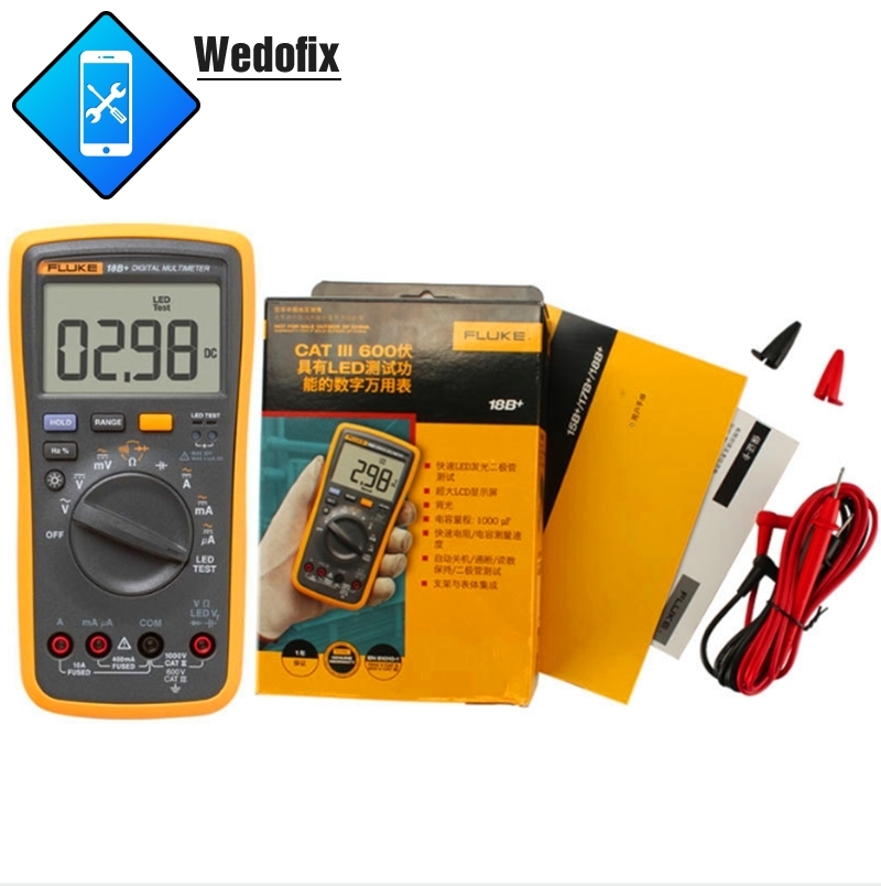 Fluke 18B+/in CATIII Digital Multimeter