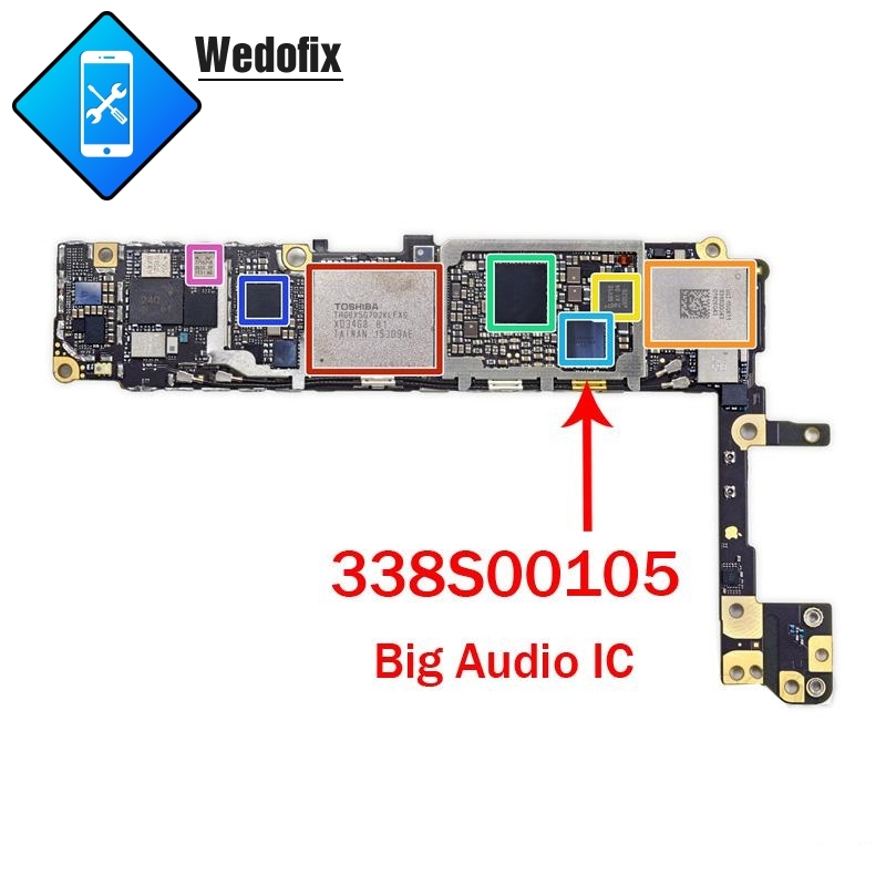 Big Audio IC 338S00105 Audio IC for iPhone 5 5SE 6 6S 7 7P