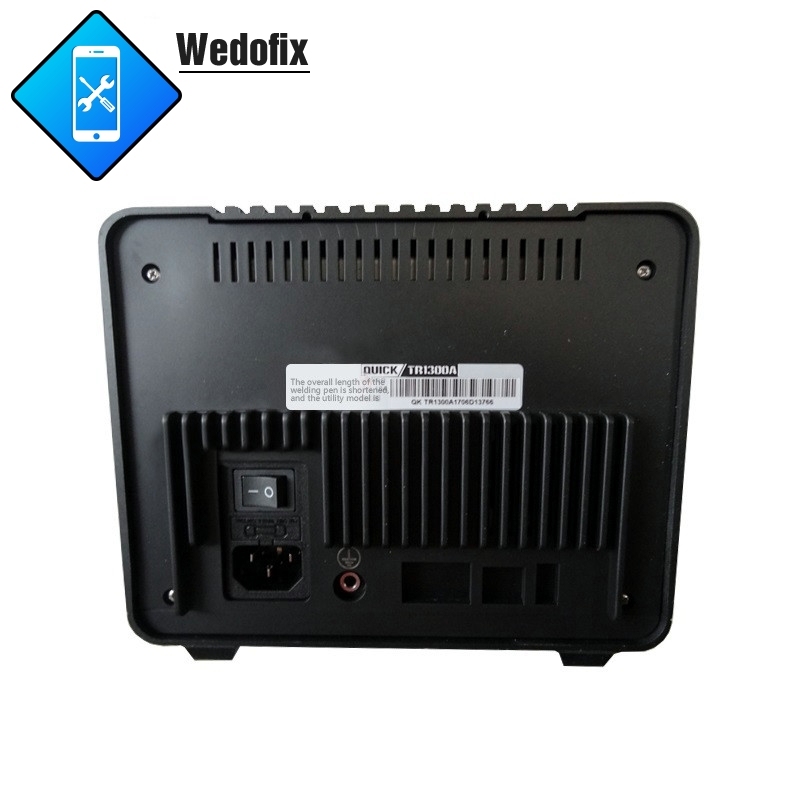 QUICK TR1300A 1300W Hot Air Rework Station with Digital Display for Phone Microsolder Repair