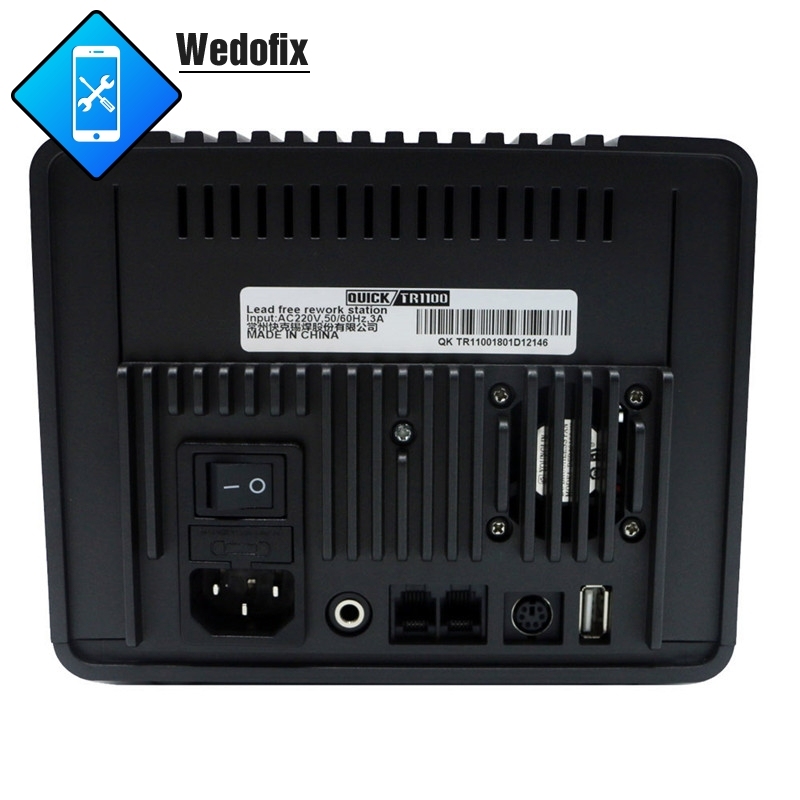QUICK TR1100 200W Intelligent Hot Air Rework Station with Digital Display for Microsolder Repair