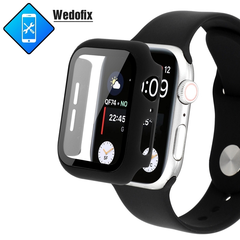 9H Watch Temper Glass Watch Protector Case for iWatch S1 S2 S3 S4 S5