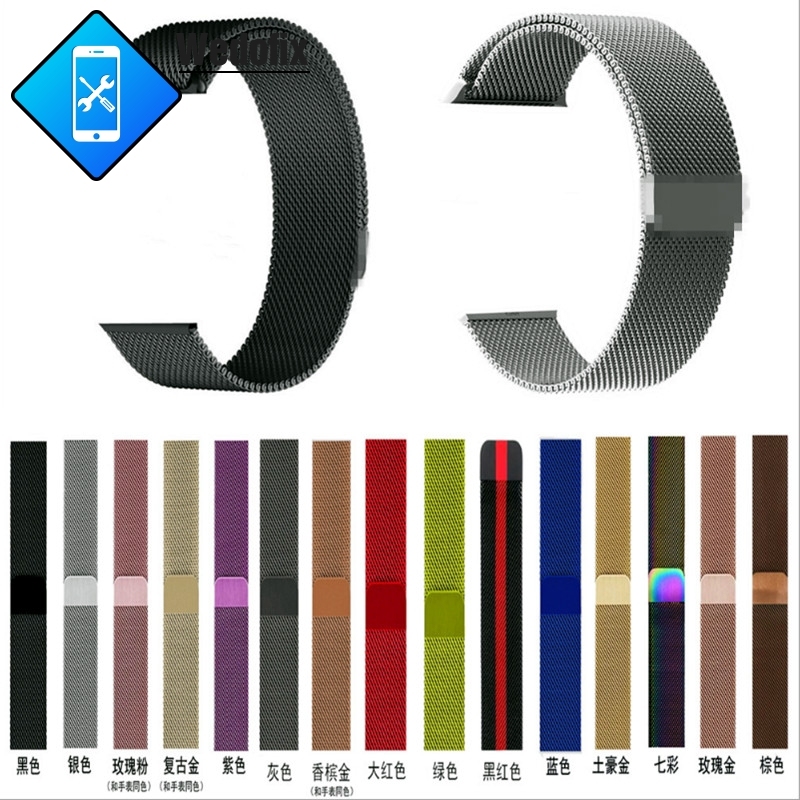  Loop Bracelet Stainless Steel Band Apple Watch Straps iWatch 38/40mm 42/44mm Strap