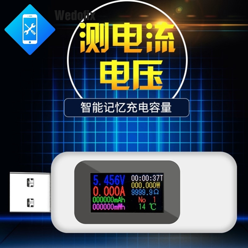 USB Tester USB Charger Detector Voltmeter Ammeter for MobilePhone Repair Test