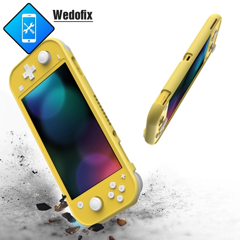 For Nintendo Switch Lite Liquid Silicone Case Anti-drop Protective Shell NS Protector Case