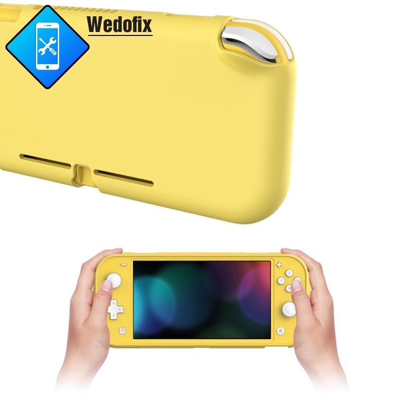 For Nintendo Switch Lite Liquid Silicone Case Anti-drop Protective Shell NS Protector Case