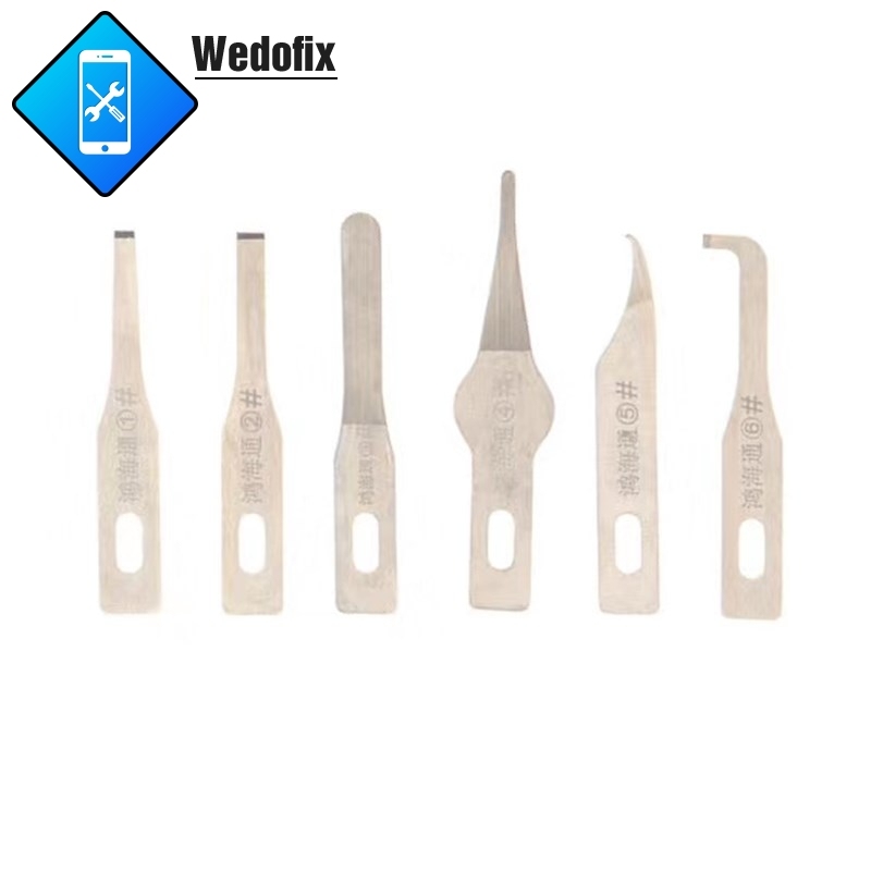 HHT Phone NAND CPU IC Glue Remove Blades Phone NAND CPU Pry Tool for A13 A12 A11 A10 A9 A8 CPU